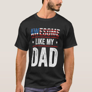 Toll wie mein Papa Lustiger Vatertag T-Shirt