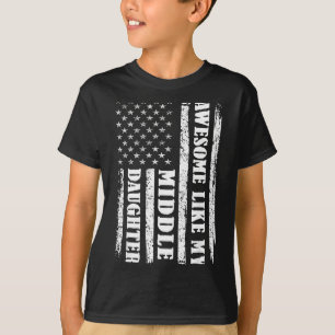 Toll wie meine mittlere Tochter Männer Lustig für T-Shirt