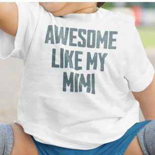 TOLL WIE MEINE OMI Lustig Baby T-shirt