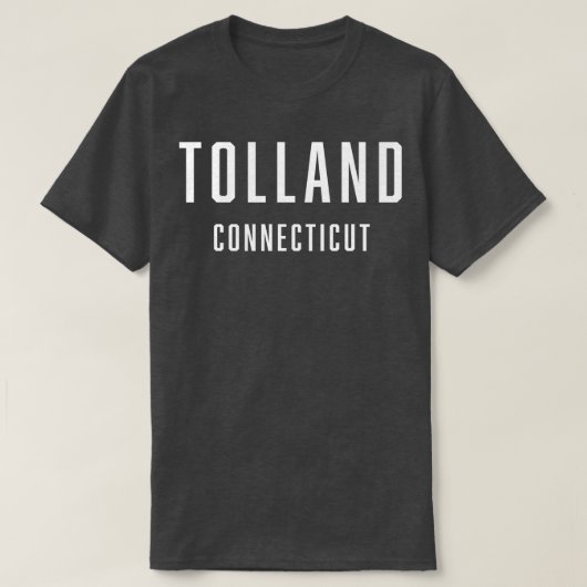 Tolland Connecticut TShirt (Design vorne)