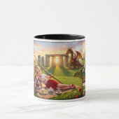 Tolle 3D-englisch-Themen-Kaffeetasse Tasse (Zentrum)