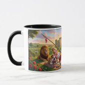 Tolle 3D-englisch-Themen-Kaffeetasse Tasse (Links)