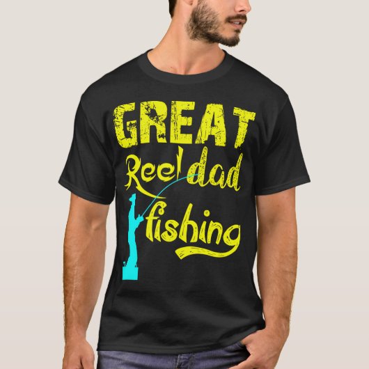 Tolle Angel-Daddy-Fischerei T-Shirt (Vorderseite)