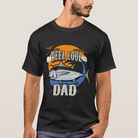 Tolle Angeln Papa T-Shirt (Vorderseite)