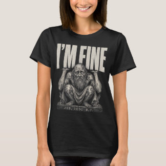 Tolle Arbeit 2000 v. Chr. Biblische dunkle Glauben T-Shirt