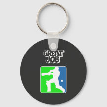 Tolle Arbeit Cricket-Logo Cricket-Schlagmann