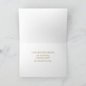 Tolle Arbeit! DEAN's LIST-Gelehrte-Glückwunsch-Kar Karte (Innenseite)