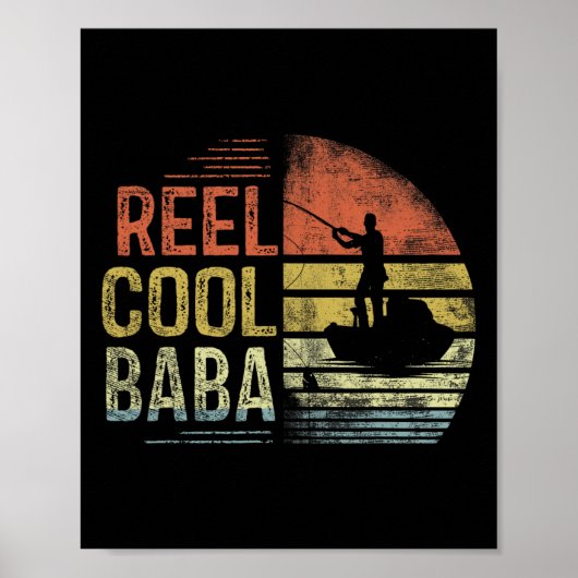 Tolle Baba-Angeln Geschenke Baba Geburtstag Vintag Poster (Vorne)
