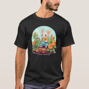 Tolle Blumen Zeit für Gartenarbeit und Tierliebhab T-Shirt