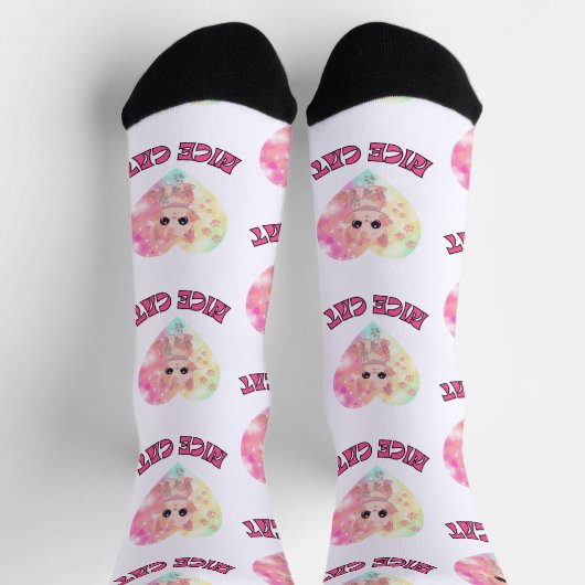 Tolle CAT-Crew-Socken Socken (Oben)