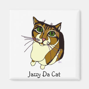 Tolle DA-Katzen-Quadrat-Magnet Magnet