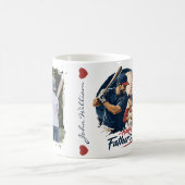 Tolle Dad Baseball trendy individuelles Design Kaffeetasse (Mittel)