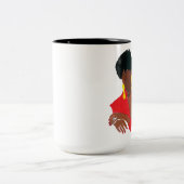 Tolle Dame Classic Mug Zweifarbige Tasse (Mittel)