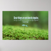 Tolle Dinge Inspiration Poster Print (Vorne)