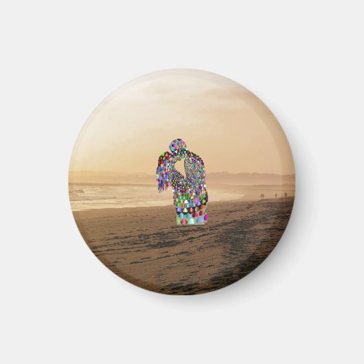 Tolle Ehefrau Besser Leben Magnet (Vorne)