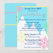 Tolle Einladung zur Familienbackshow | Pastel (Vorne/Hinten)