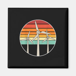 Tolle erneuerbare Energie Windkraft Windmühle Umwe Magnet