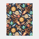Tolle Explorer-Kinder-Fleece-Decke Fleecedecke (Vorderseite)