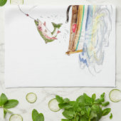 Tolle Fahne! Geschirrtuch (Gefaltet)