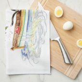 Tolle Fahne! Geschirrtuch (Viertel Falte)