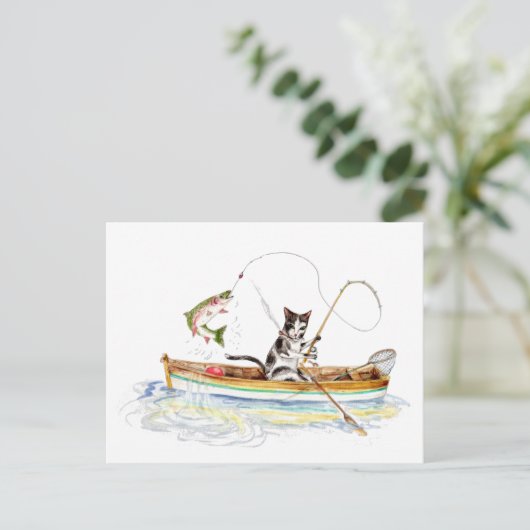 Tolle Fahne! Postkarte (Stehend Vorderseite)