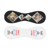 Tolle Fahne Sie sind die Nächste mit Name & 4 Foto Baseball (Paneele)