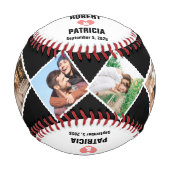 Tolle Fahne Sie sind die Nächste mit Name & 4 Foto Baseball (Vorderseite)