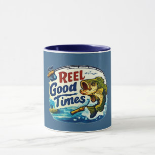 Tolle Fangzeit beim Angeln Lustiges Geschenk für Tasse