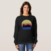 Tolle Feeder-Schiff-Ausrüstung Liebe Containerschi Sweatshirt (Vorne ganz)