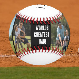 Tolle Foto Größter Papa Personalisieren Baseball