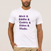 Tolle fünf - 1994-95 Lakers T-Shirt (Vorderseite)