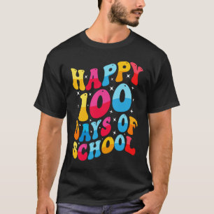 Tolle glückliche 100 Tage Schule für Lehrer und Sc T-Shirt