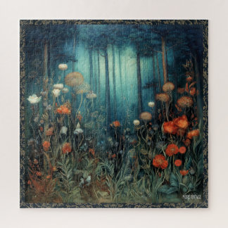 TOLLE ILLUSTRATION BLUMEN UND WÄLDER PUZZLE