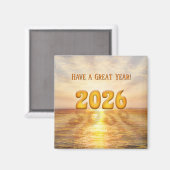 Tolle Jahr 2026 Magnet (Vorderseite/Rückseite)