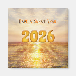 Tolle Jahr 2026 Magnet