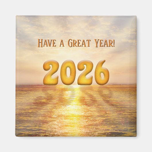 Tolle Jahr 2026 Magnet (Vorne)