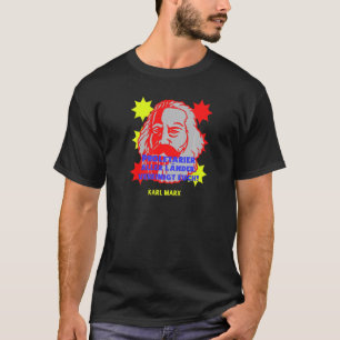Tolle Karl-Marx-Zitat-Spruch über Kommunismus-Mütz T-Shirt