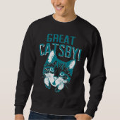 Tolle Katzen byi Sweatshirt (Vorderseite)