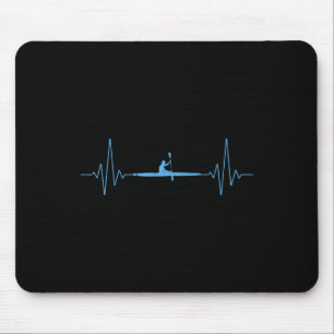 Tolle Kayakfahrt Herzschlag Kanu Booten Kayaks Out Mousepad