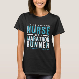 Tolle Krankenpfleger Marathonläufer Laufende RN LV T-Shirt