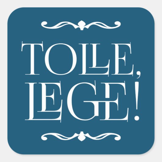 Tolle, Lege! Kostenvoranschlag für Skripts aufrufe Quadratischer Aufkleber (Vorderseite)