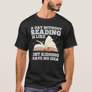 Tolle Lektüre für Männer Frauen Kinder Bücherwurm T-Shirt