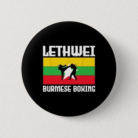 Tolle Lethwei-Birmanische Box-Ausrüstung Kick Mma  Button (Vorderseite)