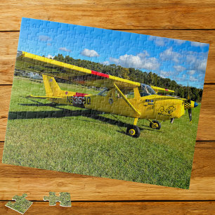 Tolle lustige Flugzeug Foto, Pilot Familie, Luftfa Puzzle