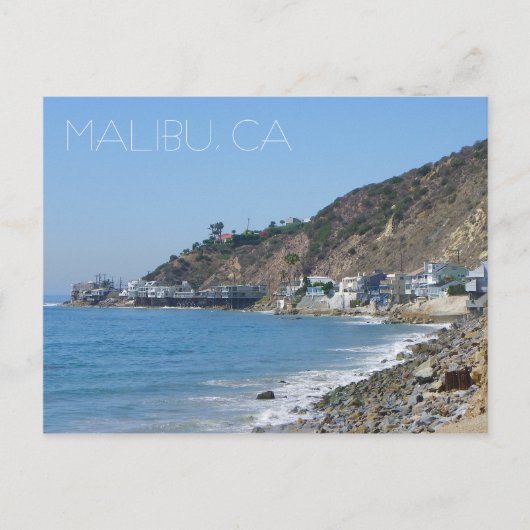 Tolle Malibu Postkarte! Postkarte (Vorderseite)