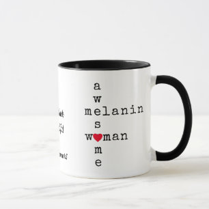 TOLLE MELANINFRAU Anpassbare christliche Tasse