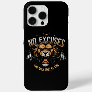 Tolle motivierende Keine Ausreden Gewichte & Löwe  Case-Mate iPhone Hülle