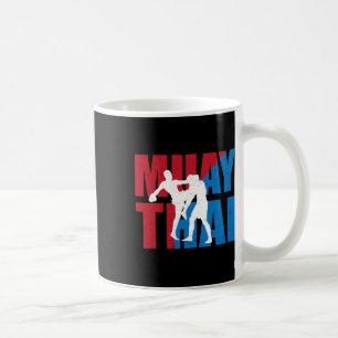 Tolle Muay-Thai-Kämpfer-Design Kickboxer MMA-Train Kaffeetasse