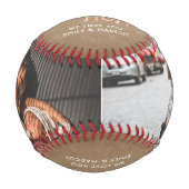 Tolle Mutter Handlettering Mutter Rustikal Beige F Baseball (Vorderseite)