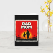 Tolle Mutter Mutter und Sohn Fußballmutter Sonnenu Karte (Gelbe Blume)